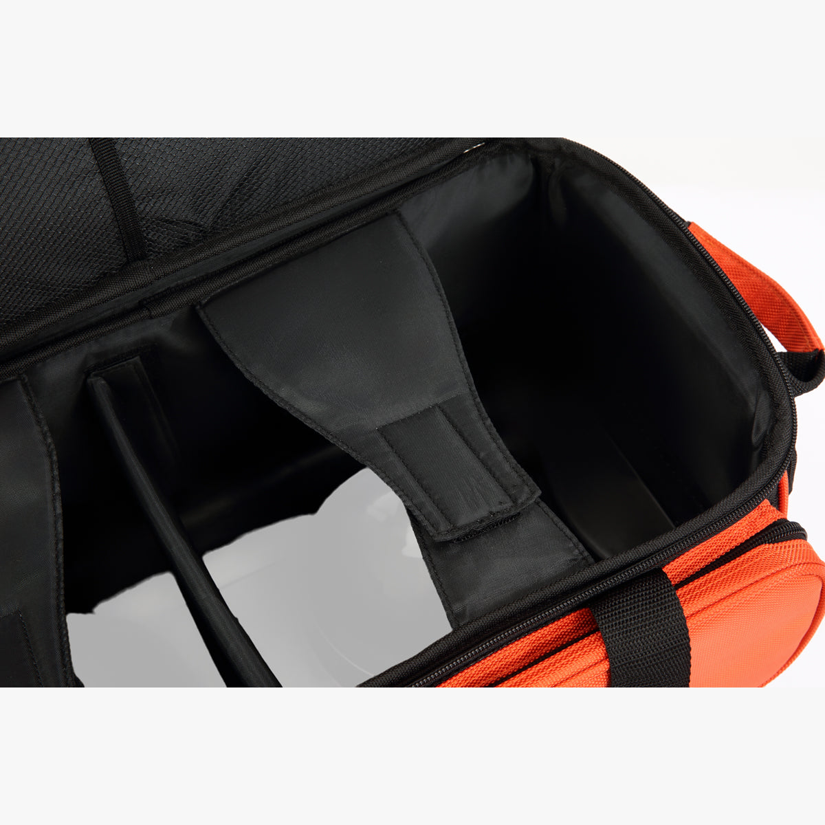 PaceArm 2 Ball Premium Bowling Bag with Wheels, Double Bowling Ball Bag 2 Ball Roller with Separate, Retractable Handle & Accessories Pocket
