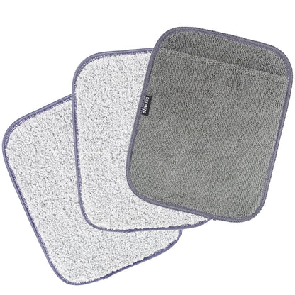 Bowling Towel Shammy Pad, Wearable Bowling Ball Towel Glove, Dual-Sided Microfiber Bowling Rag for Easy, Gentle, Deep Cleaning - Bowling Accessories for Men Women