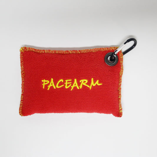 PaceArm Bowling Square Rosin Bag | Hand Drying Powder Bag for Bowlers | Square with Keychain | Absorbs Moisture, Improves Ball Grip & Keeps Hands Dry | Enhances Consistency, Control & Release