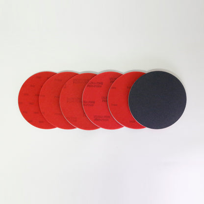 PaceArm Bowling Sanding Pads, Bowling Ball Sanding Pads 6 Pieces Grit Pads for Bowling Ball Sanding Sand Pads Polishing Cleaning Pad Grit 400,1000,1500,2500,3000,5000. Sizes with 5inch, 6inch.