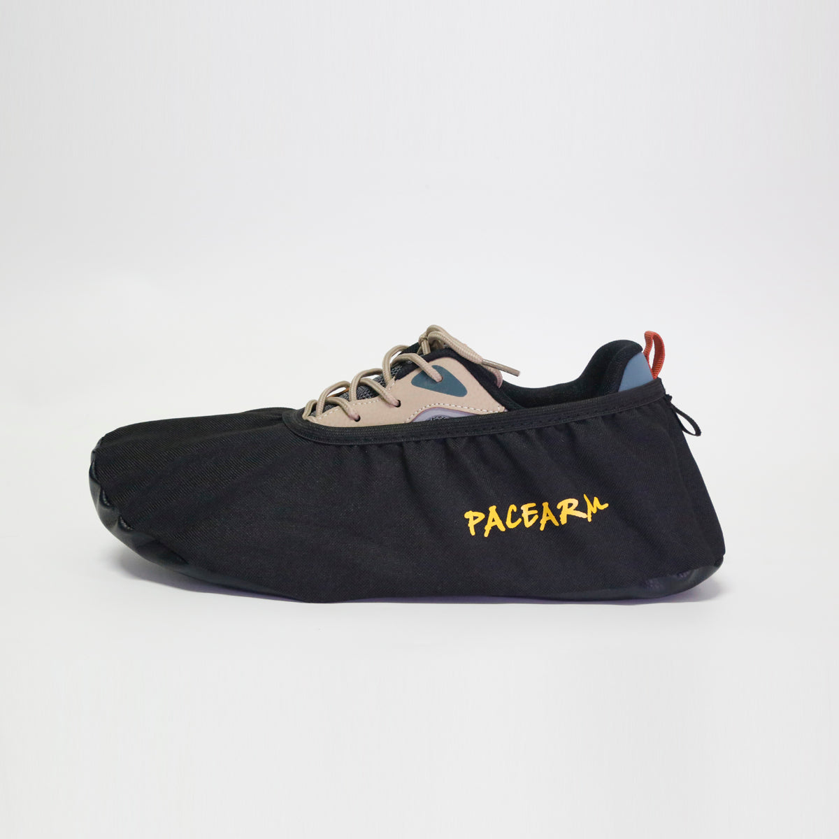 PaceArm Bowling Shoe Covers, Anti-Slip Shoe Cover Protector for Men Women Adult, Easy-On Reusable Shoes Cover with Size M-L-XL-XXL, Must-Have Bowling Accessories Equipment
